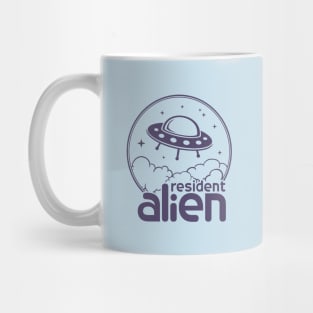 Resident Alien UFO Mug